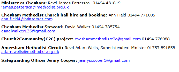 Contacts Nov 22